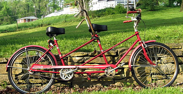 Vintage sears tandem best sale bike